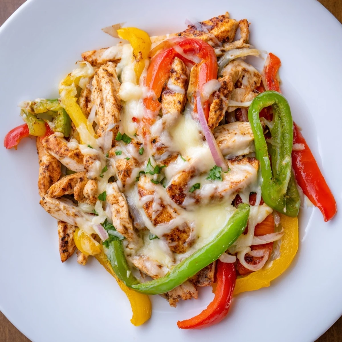 Warm corn tortillas topped with lime for Cheesy Baja Chicken Bell Pepper Skillet