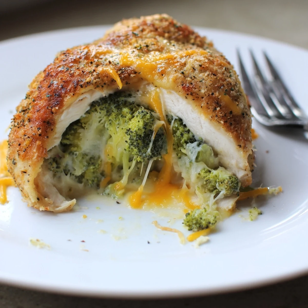 Broccoli Cheese Stuffed Chicken